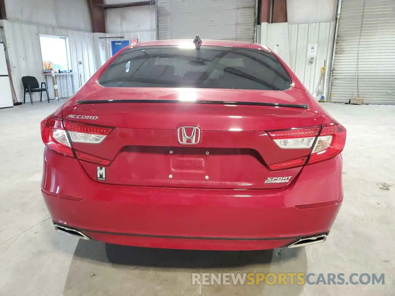 6 Photograph of a damaged car 1HGCV1F4XMA115883 HONDA ACCORD 2021