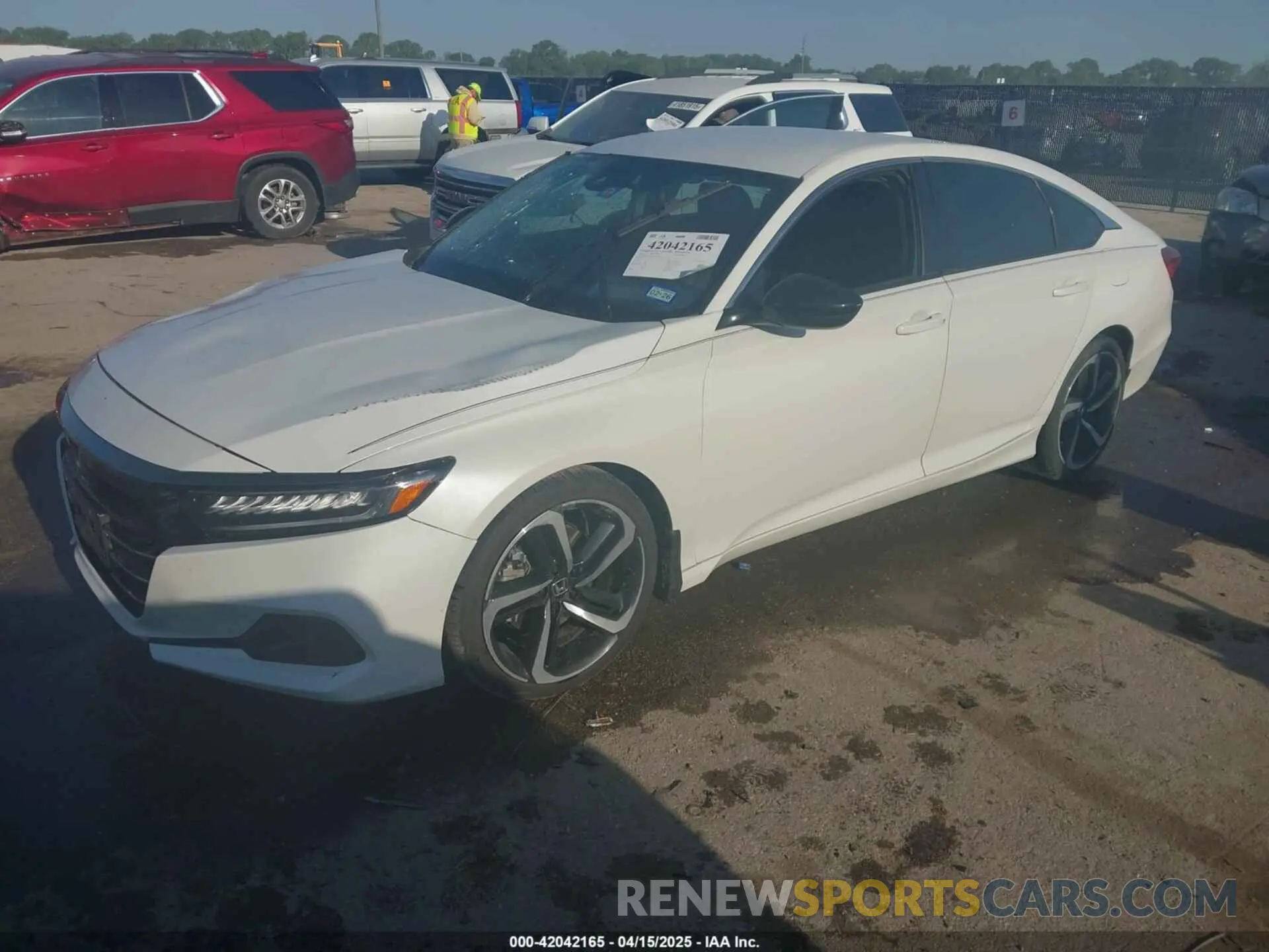 2 Фотография поврежденного автомобиля 1HGCV1F4XMA125121 HONDA ACCORD 2021