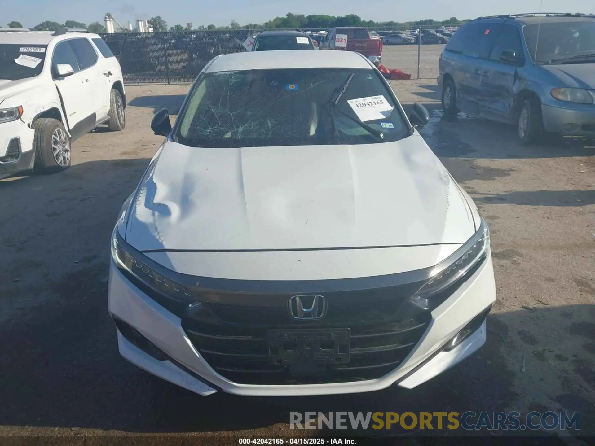 6 Фотография поврежденного автомобиля 1HGCV1F4XMA125121 HONDA ACCORD 2021