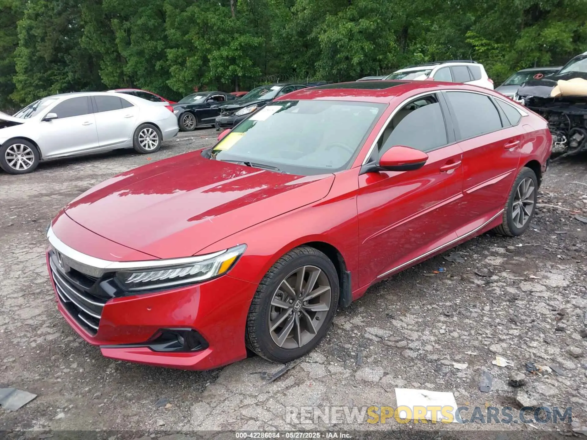 2 Photograph of a damaged car 1HGCV1F50MA000475 HONDA ACCORD 2021