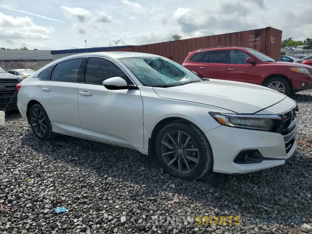 4 Фотография поврежденного автомобиля 1HGCV1F50MA064225 HONDA ACCORD 2021