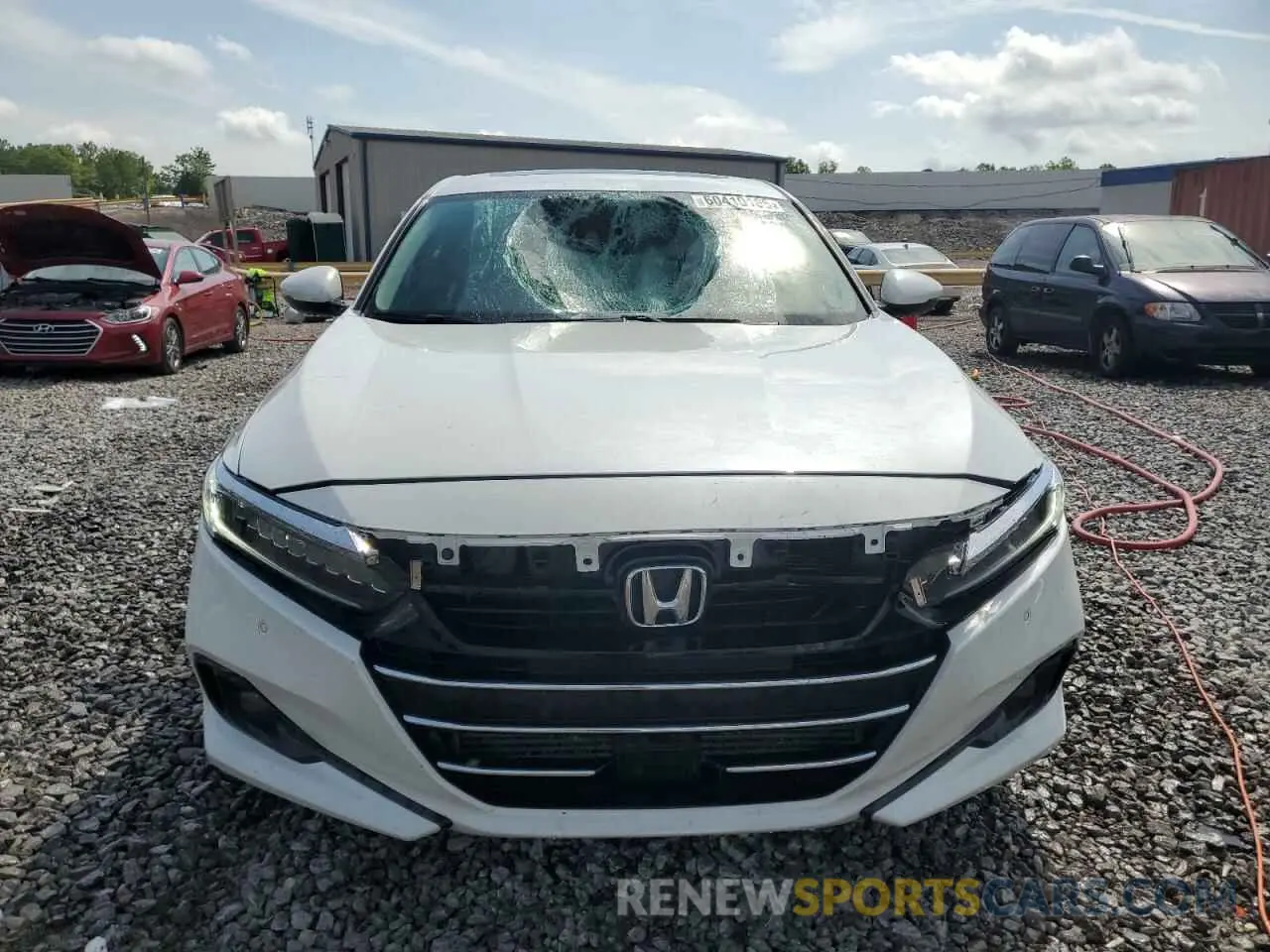 5 Фотография поврежденного автомобиля 1HGCV1F50MA064225 HONDA ACCORD 2021