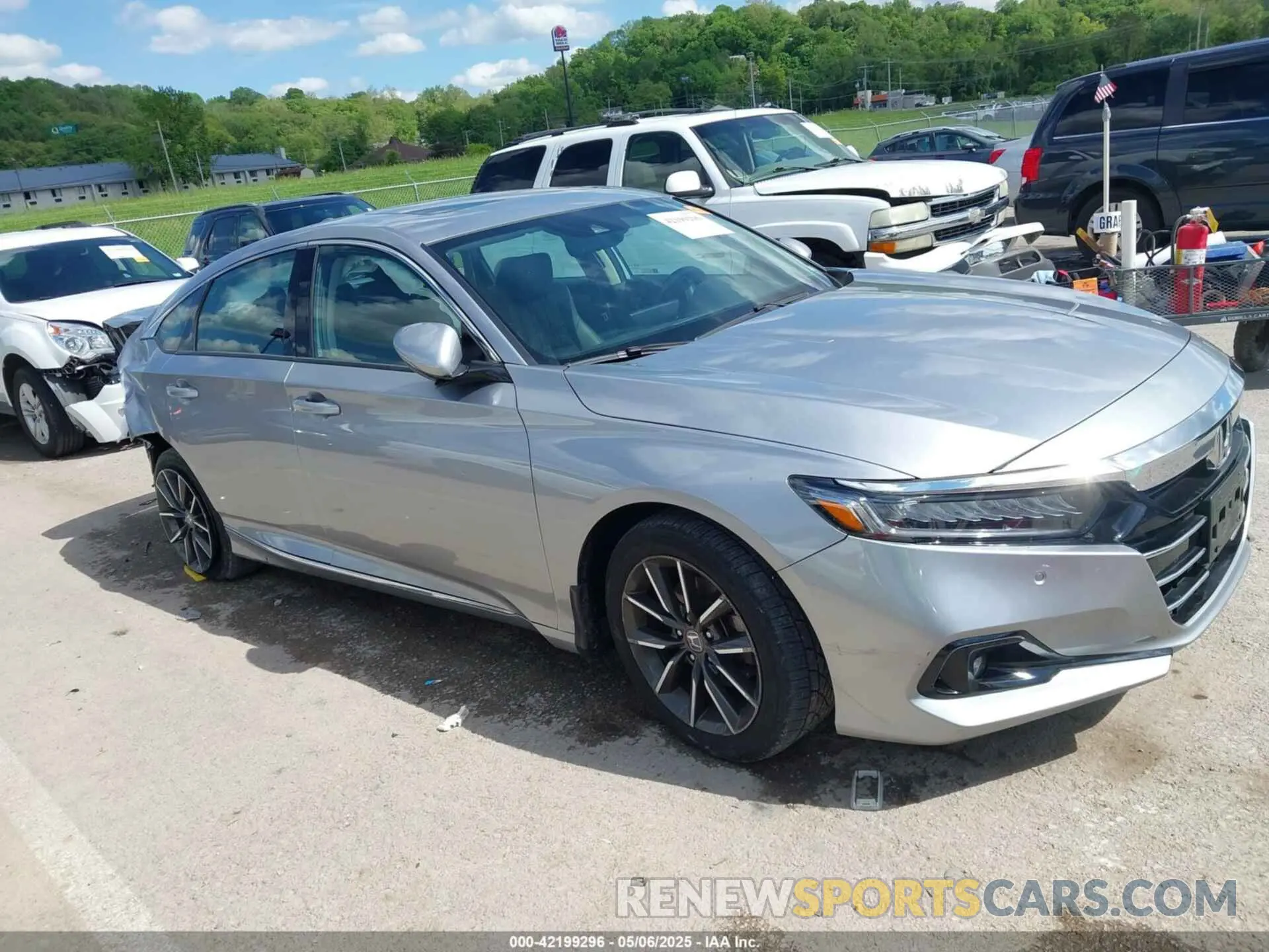 14 Photograph of a damaged car 1HGCV1F50MA090405 HONDA ACCORD 2021