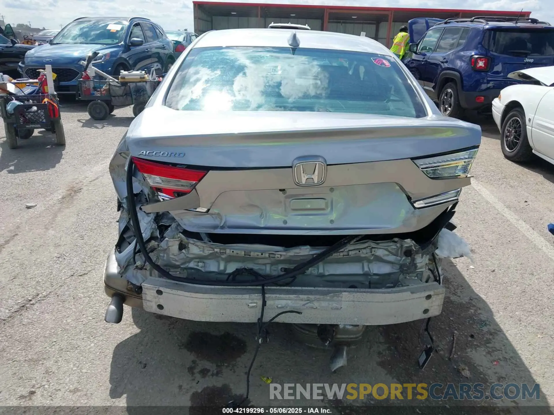 6 Photograph of a damaged car 1HGCV1F50MA090405 HONDA ACCORD 2021