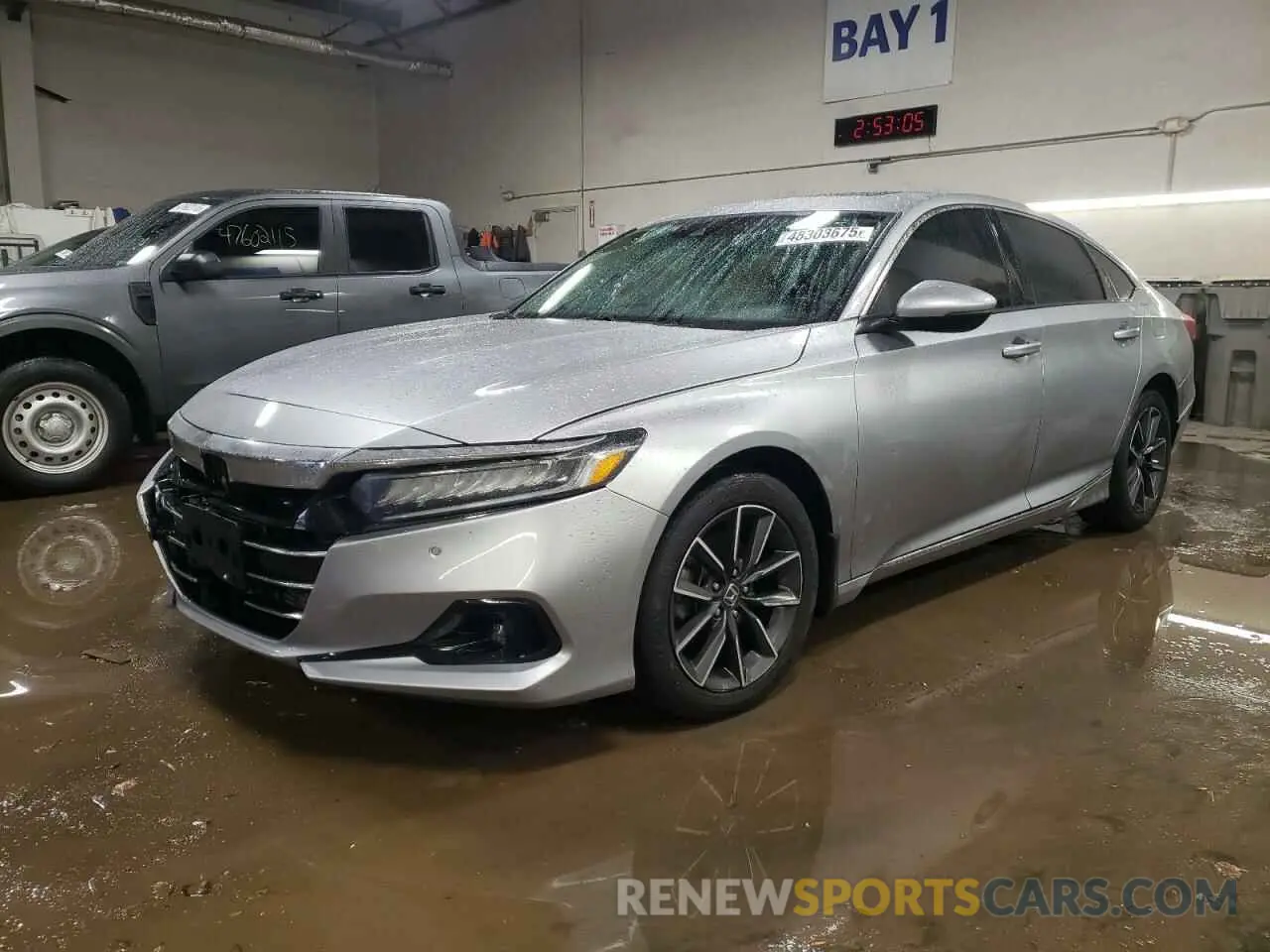 1 Photograph of a damaged car 1HGCV1F51MA010741 HONDA ACCORD 2021
