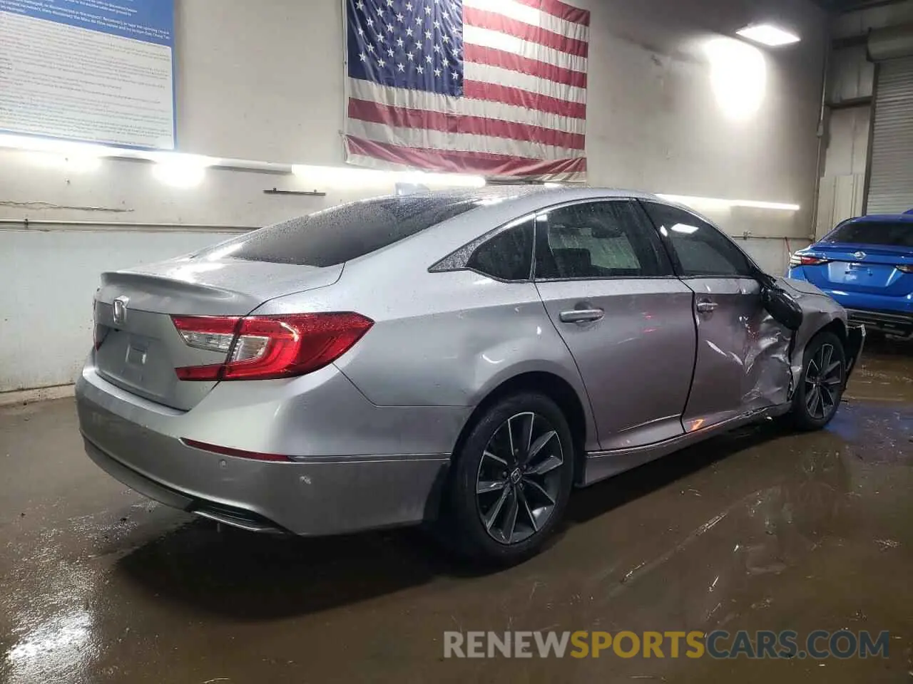 3 Photograph of a damaged car 1HGCV1F51MA010741 HONDA ACCORD 2021