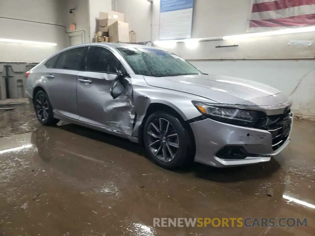 4 Photograph of a damaged car 1HGCV1F51MA010741 HONDA ACCORD 2021