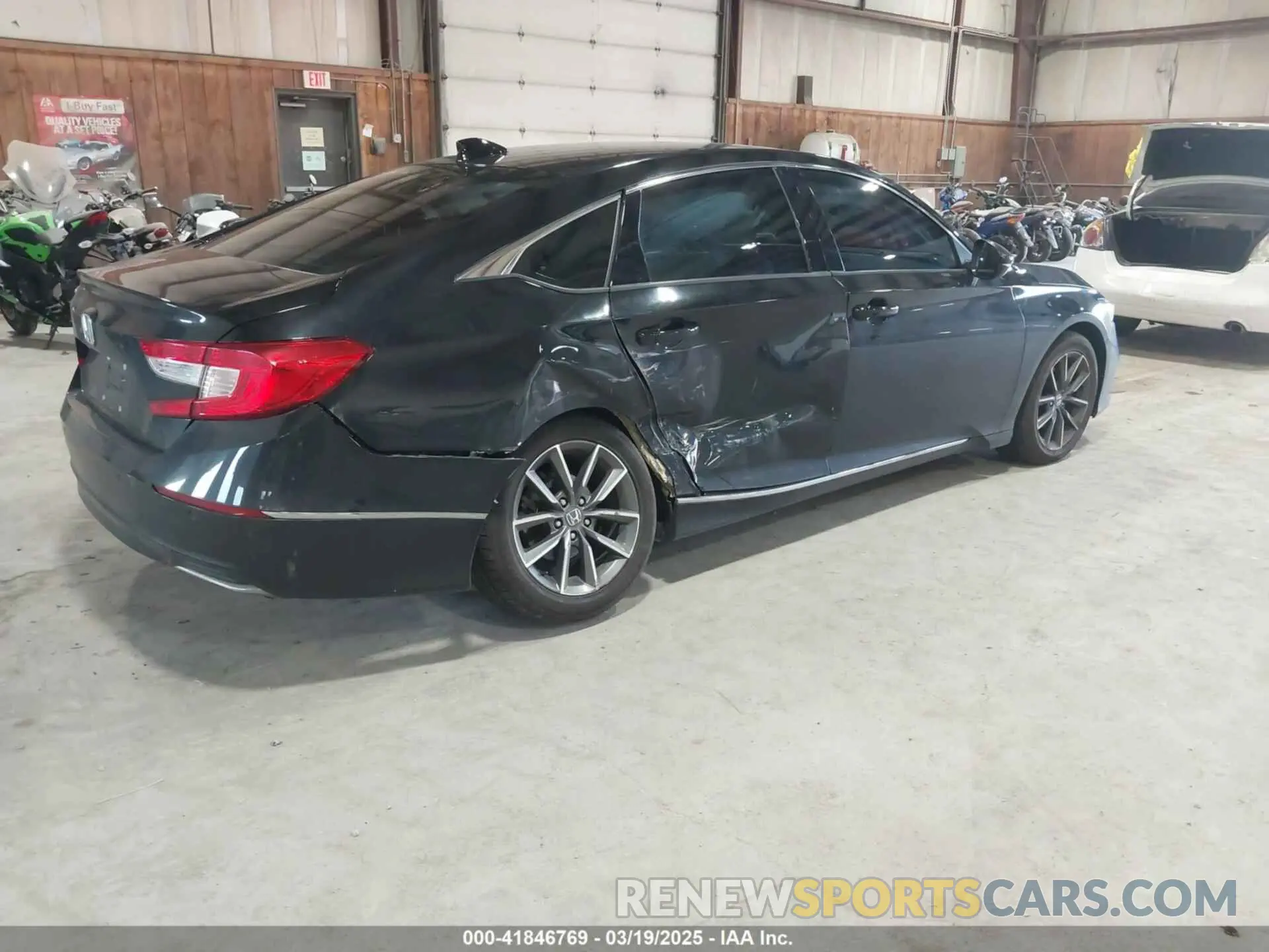 4 Photograph of a damaged car 1HGCV1F51MA016300 HONDA ACCORD 2021