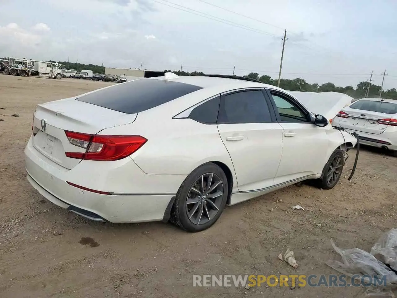 3 Photograph of a damaged car 1HGCV1F51MA059843 HONDA ACCORD 2021