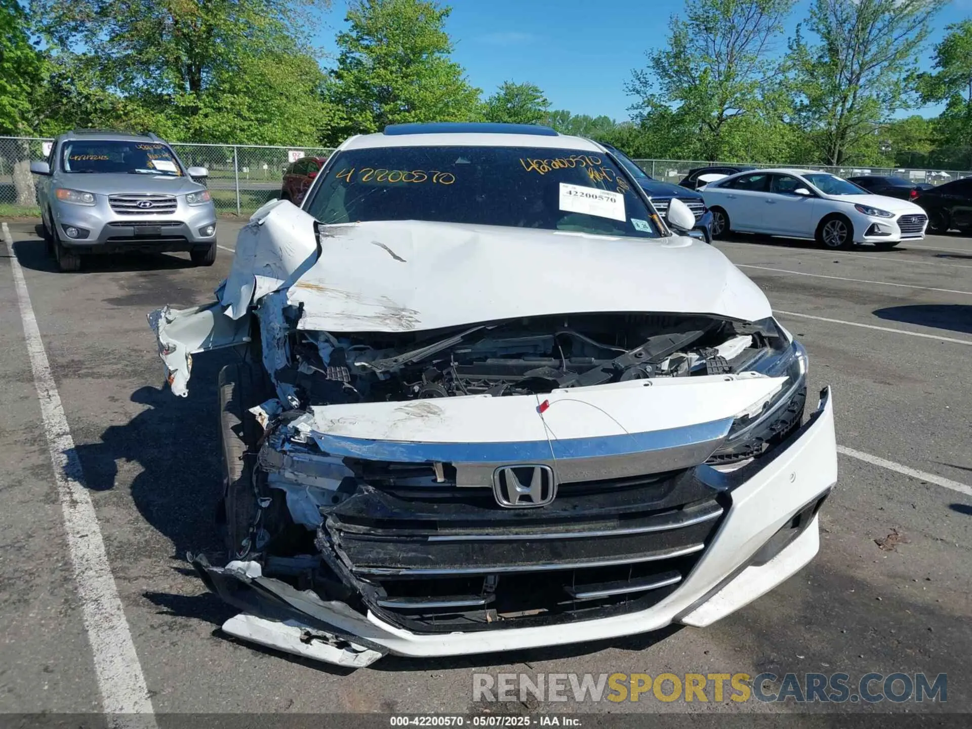 6 Фотография поврежденного автомобиля 1HGCV1F51MA072012 HONDA ACCORD 2021