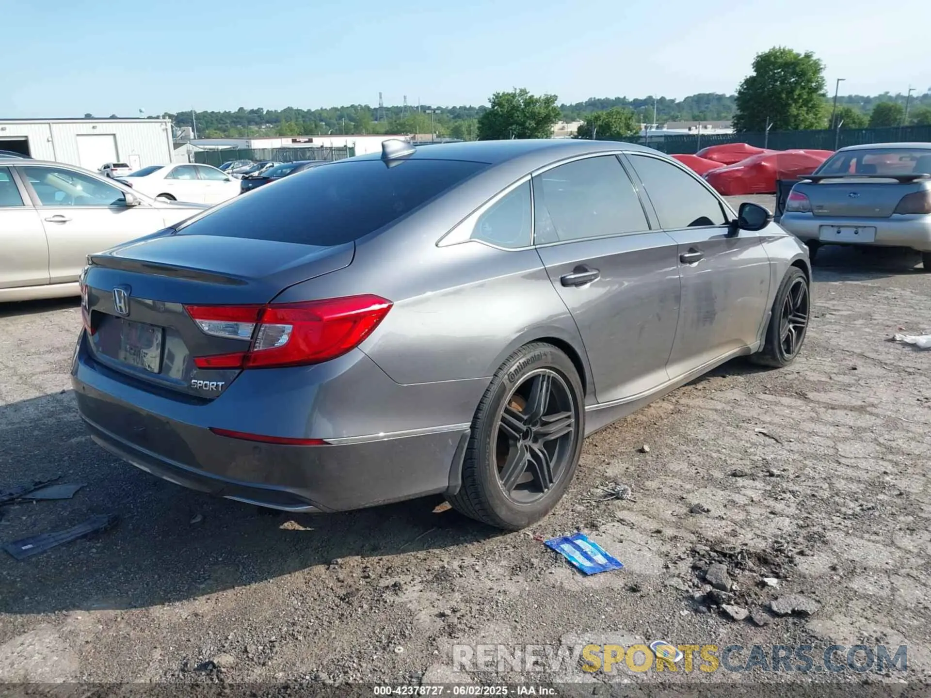 4 Фотография поврежденного автомобиля 1HGCV1F52MA052755 HONDA ACCORD 2021