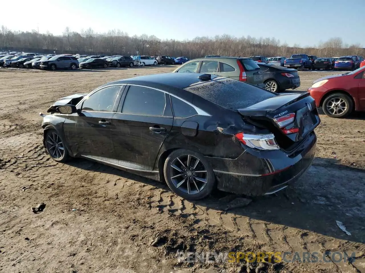 2 Фотография поврежденного автомобиля 1HGCV1F52MA057065 HONDA ACCORD 2021