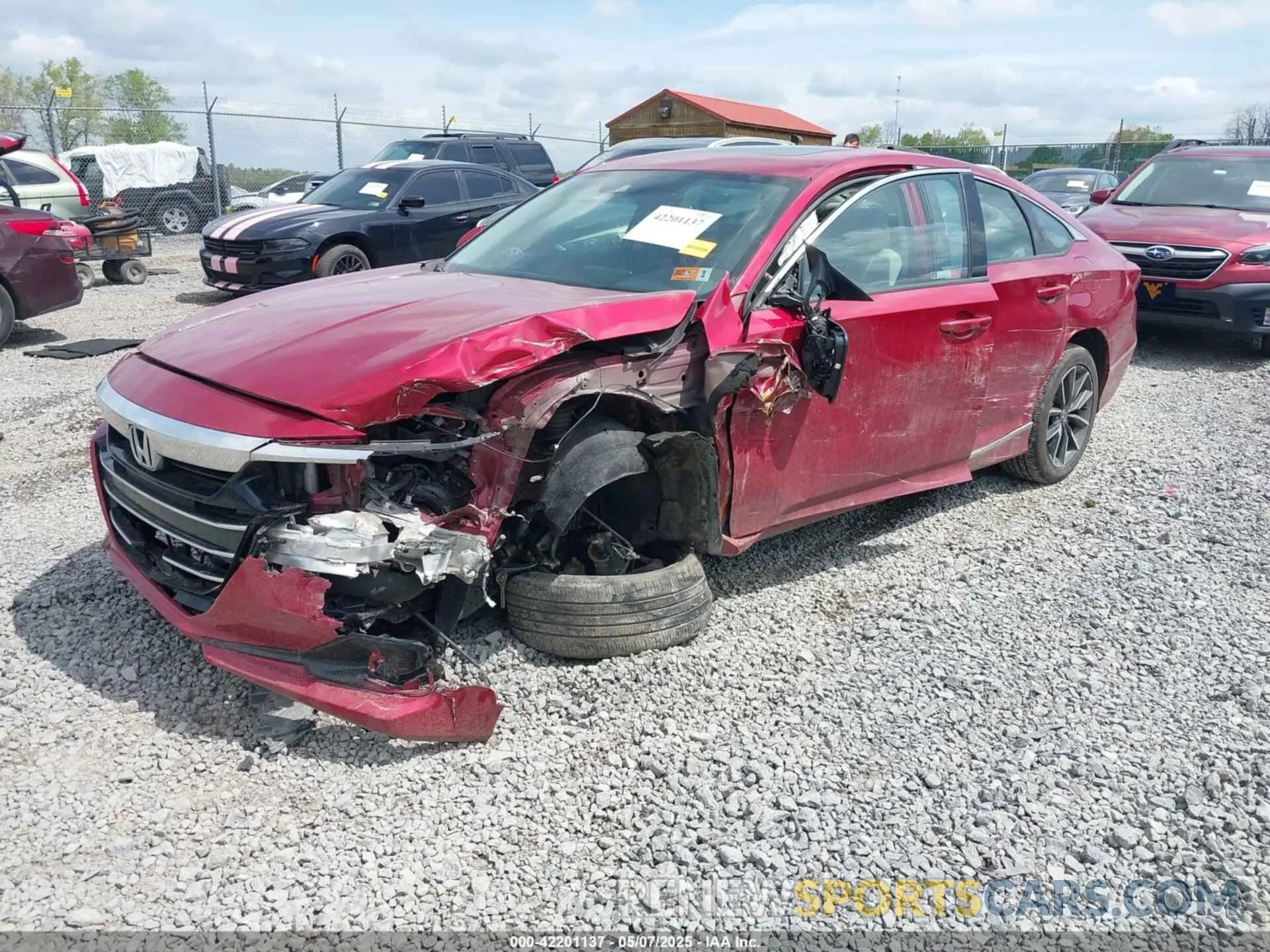 2 Фотография поврежденного автомобиля 1HGCV1F52MA094827 HONDA ACCORD 2021