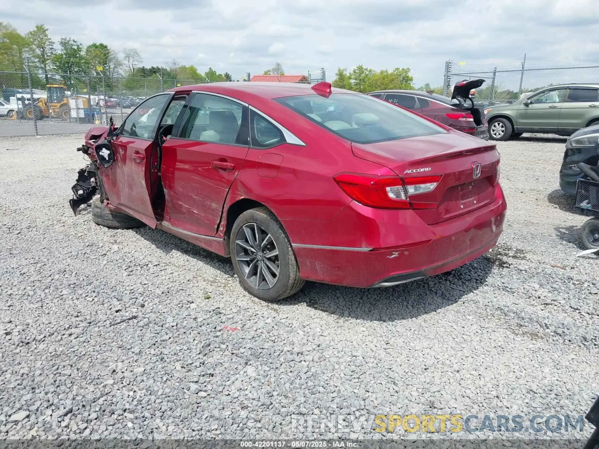 3 Фотография поврежденного автомобиля 1HGCV1F52MA094827 HONDA ACCORD 2021