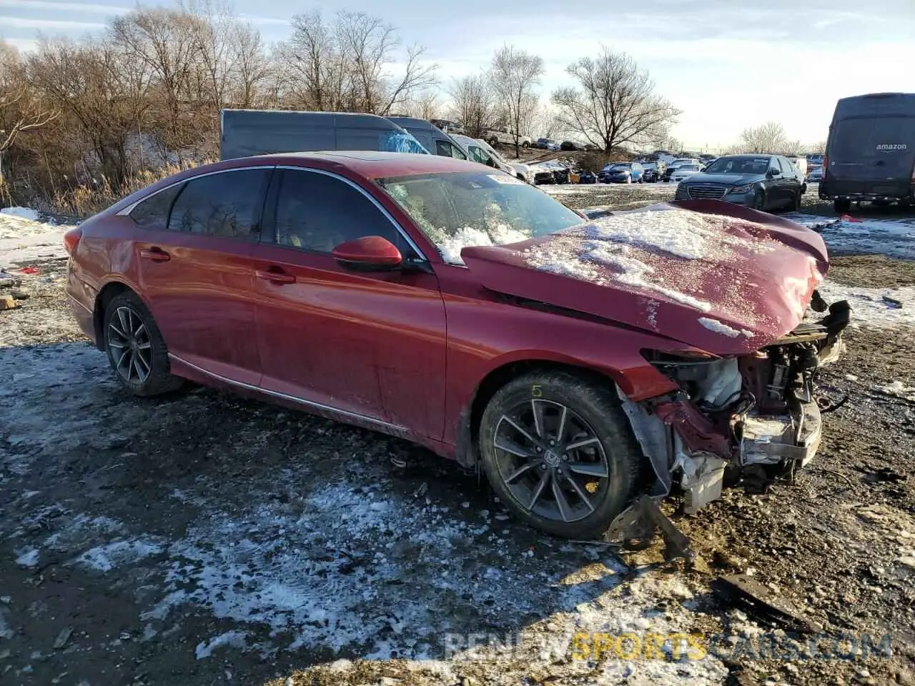 4 Фотография поврежденного автомобиля 1HGCV1F52MA094844 HONDA ACCORD 2021