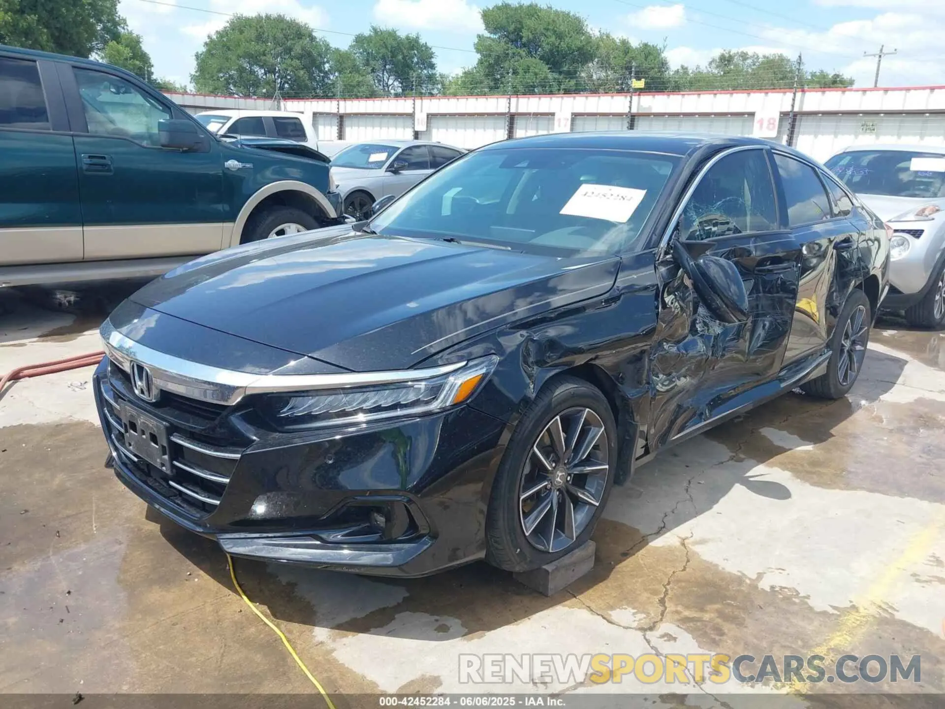2 Фотография поврежденного автомобиля 1HGCV1F54MA002326 HONDA ACCORD 2021