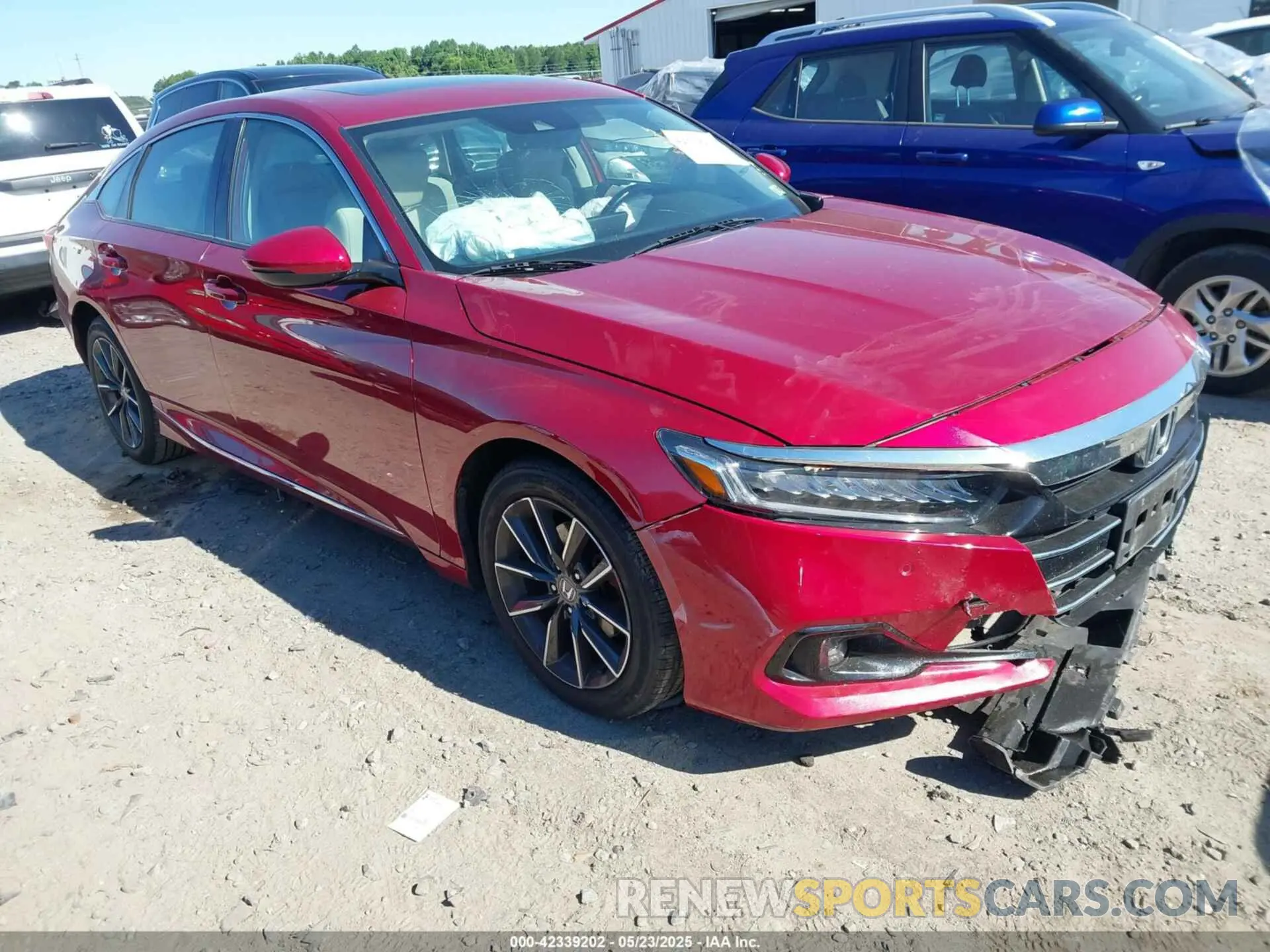 1 Фотография поврежденного автомобиля 1HGCV1F54MA021667 HONDA ACCORD 2021