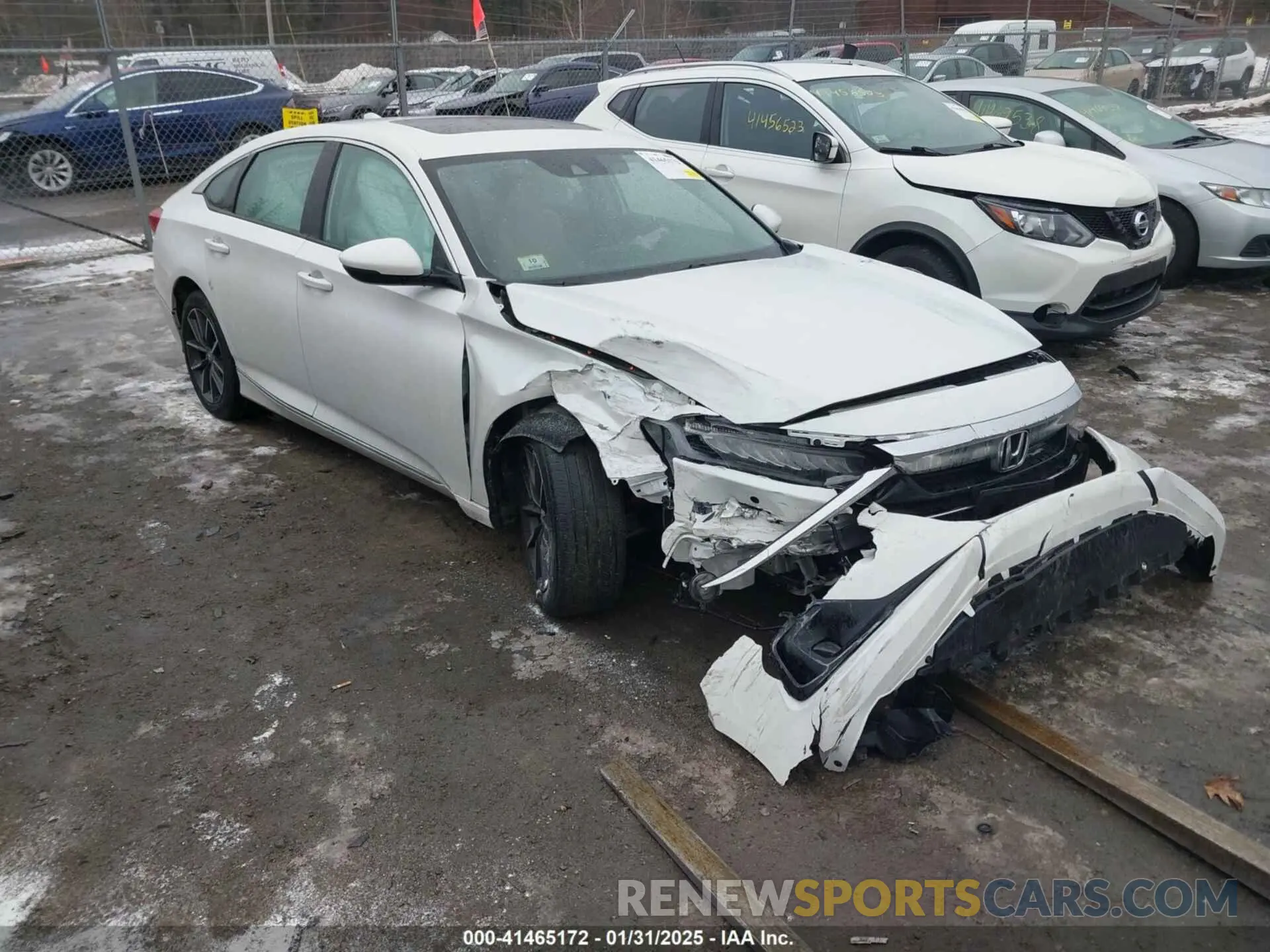 1 Photograph of a damaged car 1HGCV1F54MA081769 HONDA ACCORD 2021