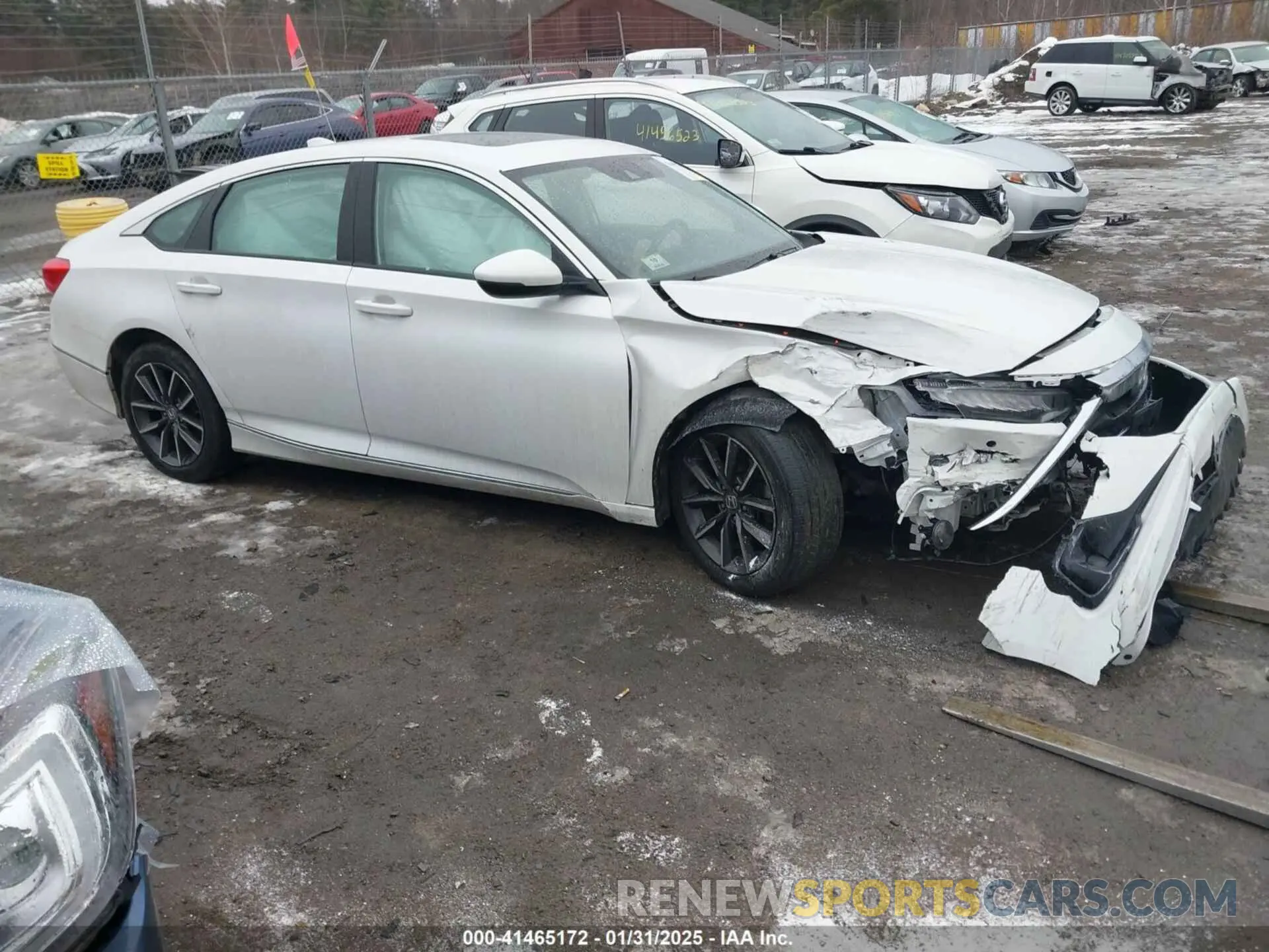 13 Photograph of a damaged car 1HGCV1F54MA081769 HONDA ACCORD 2021