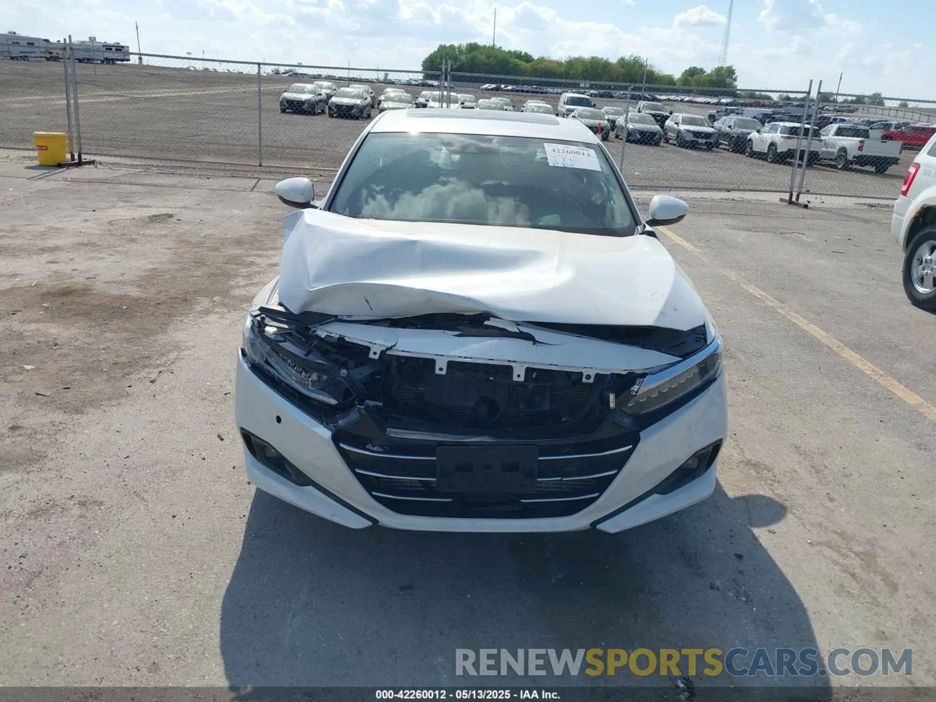 13 Photograph of a damaged car 1HGCV1F54MA085174 HONDA ACCORD 2021