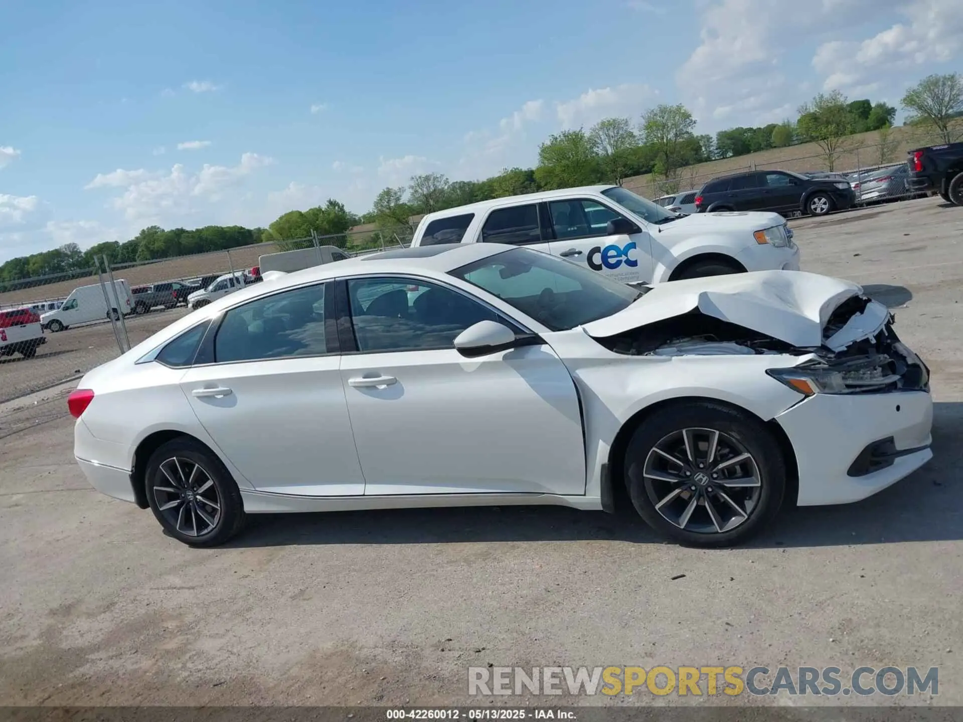 14 Photograph of a damaged car 1HGCV1F54MA085174 HONDA ACCORD 2021