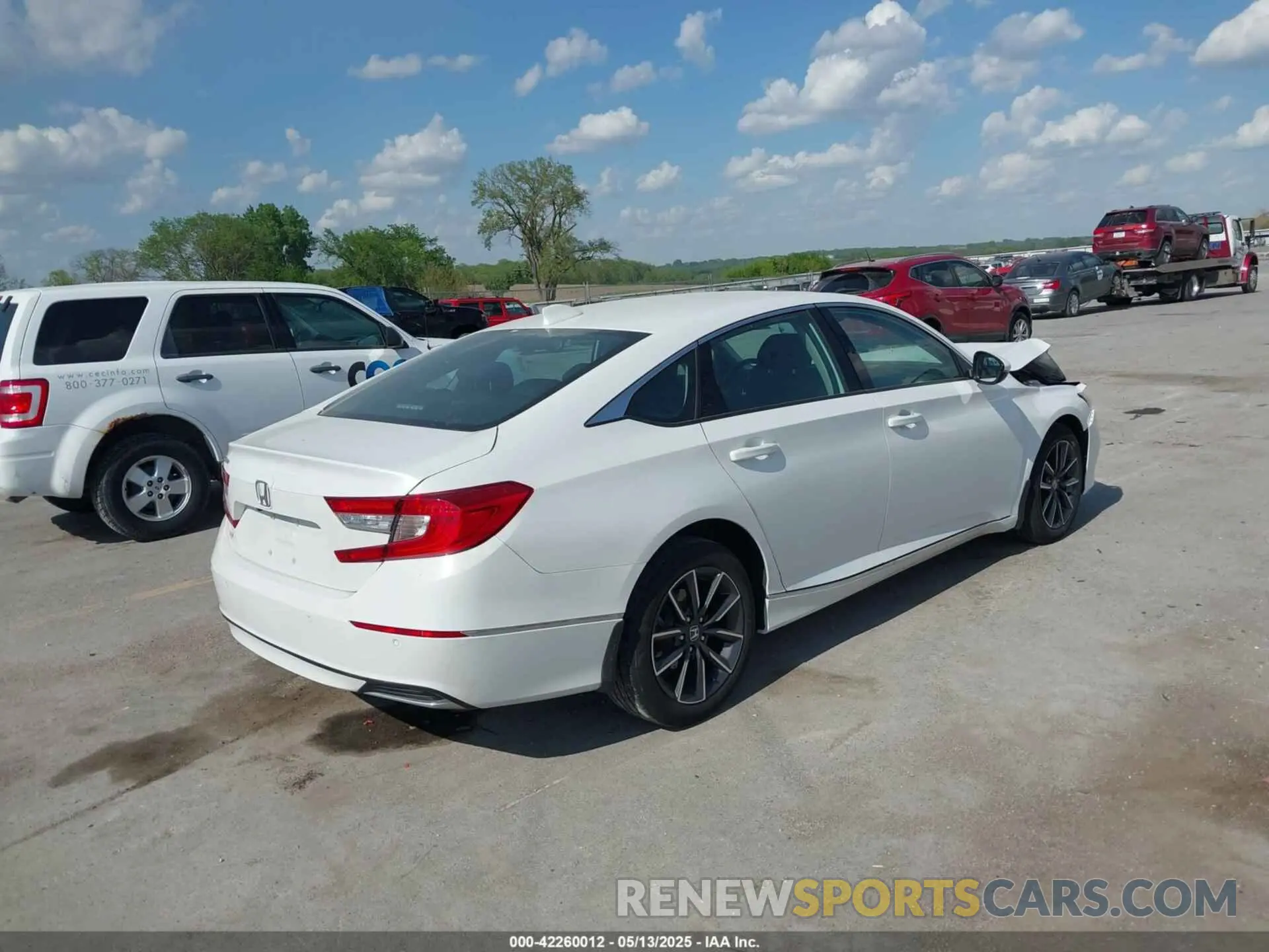 4 Photograph of a damaged car 1HGCV1F54MA085174 HONDA ACCORD 2021