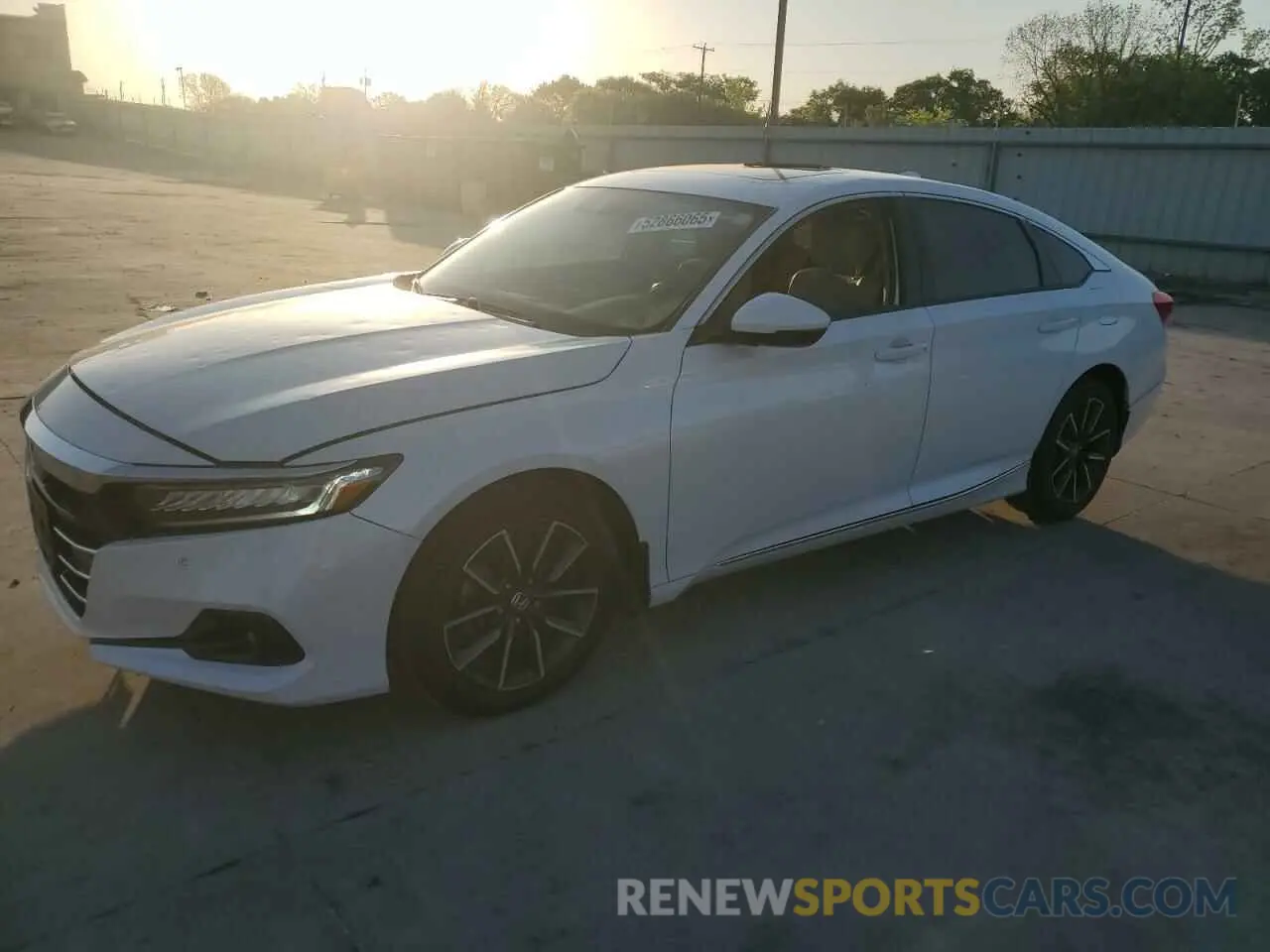 1 Photograph of a damaged car 1HGCV1F54MA110090 HONDA ACCORD 2021