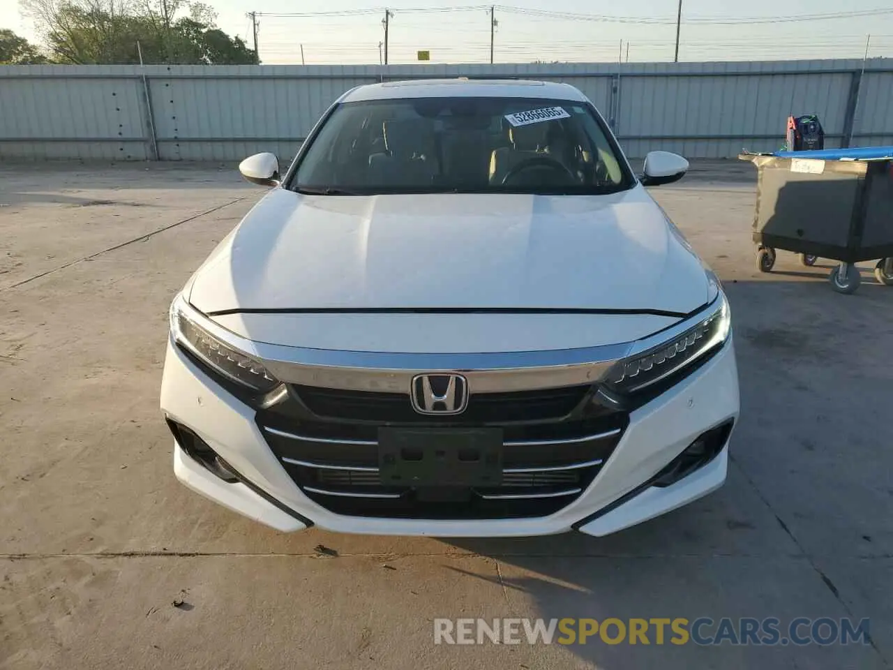 5 Photograph of a damaged car 1HGCV1F54MA110090 HONDA ACCORD 2021