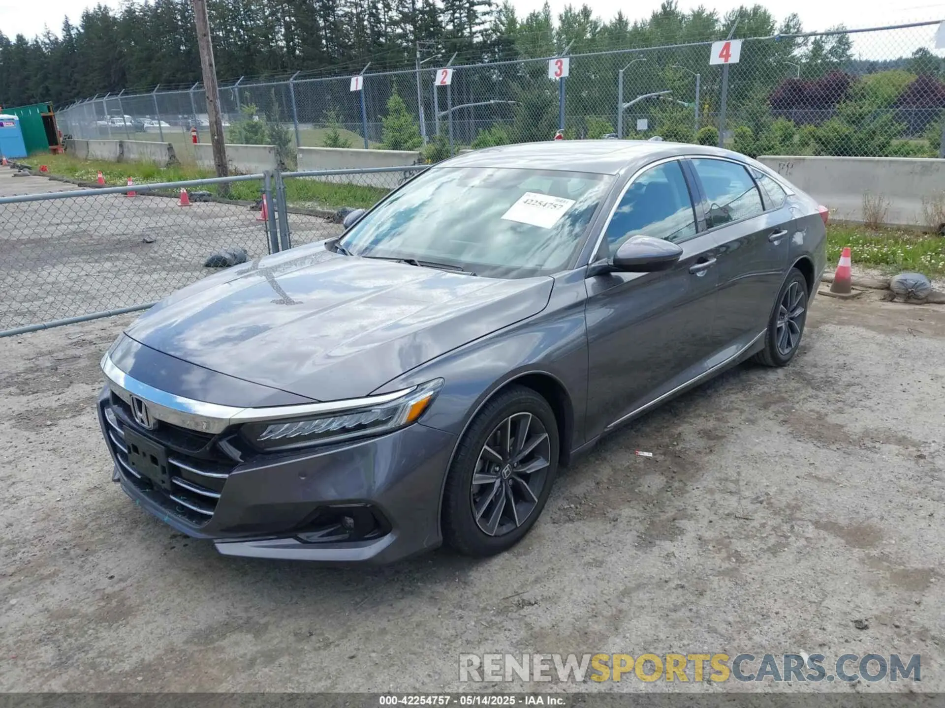 2 Photograph of a damaged car 1HGCV1F55MA013481 HONDA ACCORD 2021