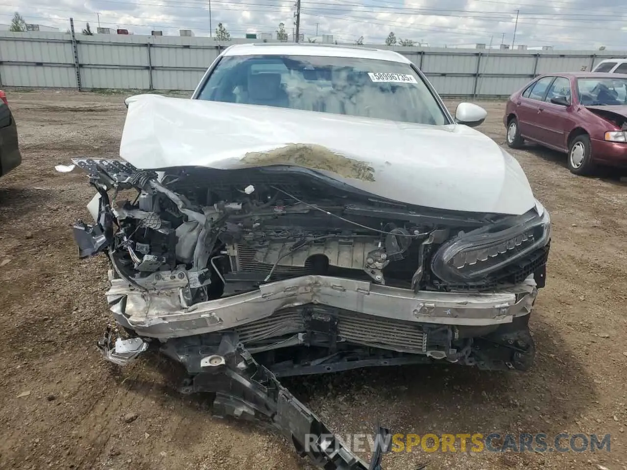 5 Photograph of a damaged car 1HGCV1F55MA039272 HONDA ACCORD 2021
