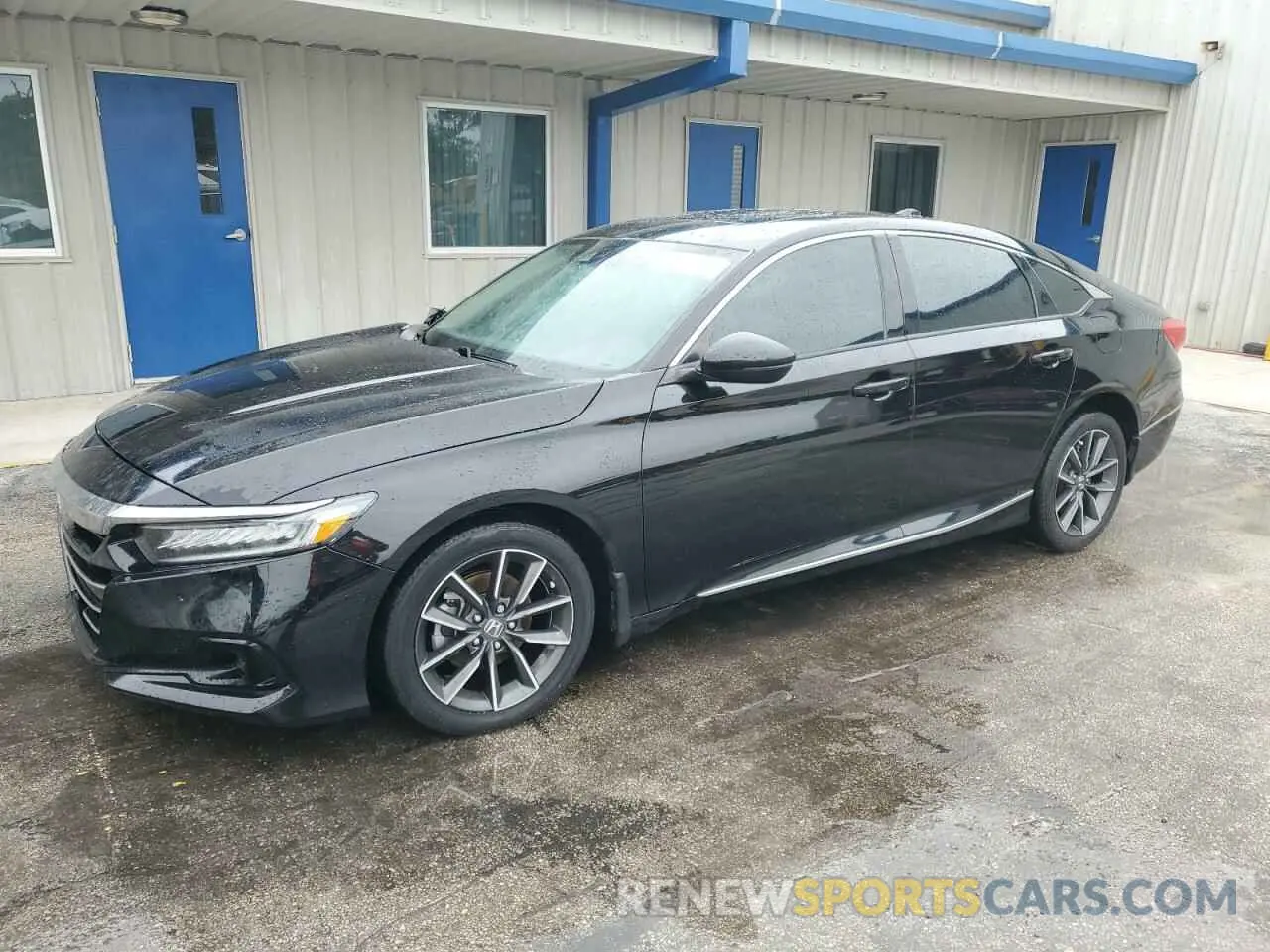 1 Photograph of a damaged car 1HGCV1F55MA050465 HONDA ACCORD 2021