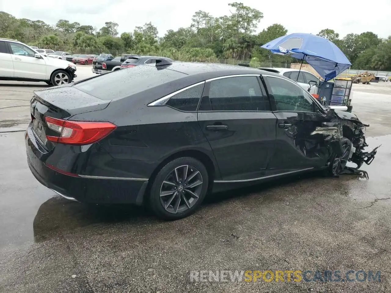 3 Photograph of a damaged car 1HGCV1F55MA050465 HONDA ACCORD 2021