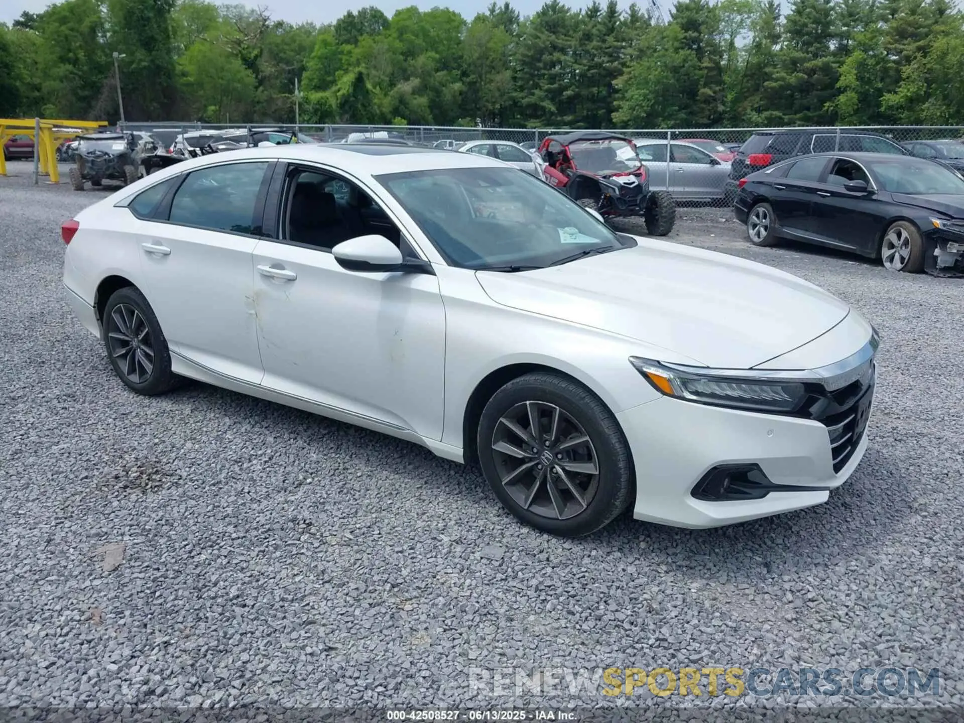 1 Photograph of a damaged car 1HGCV1F56MA007706 HONDA ACCORD 2021
