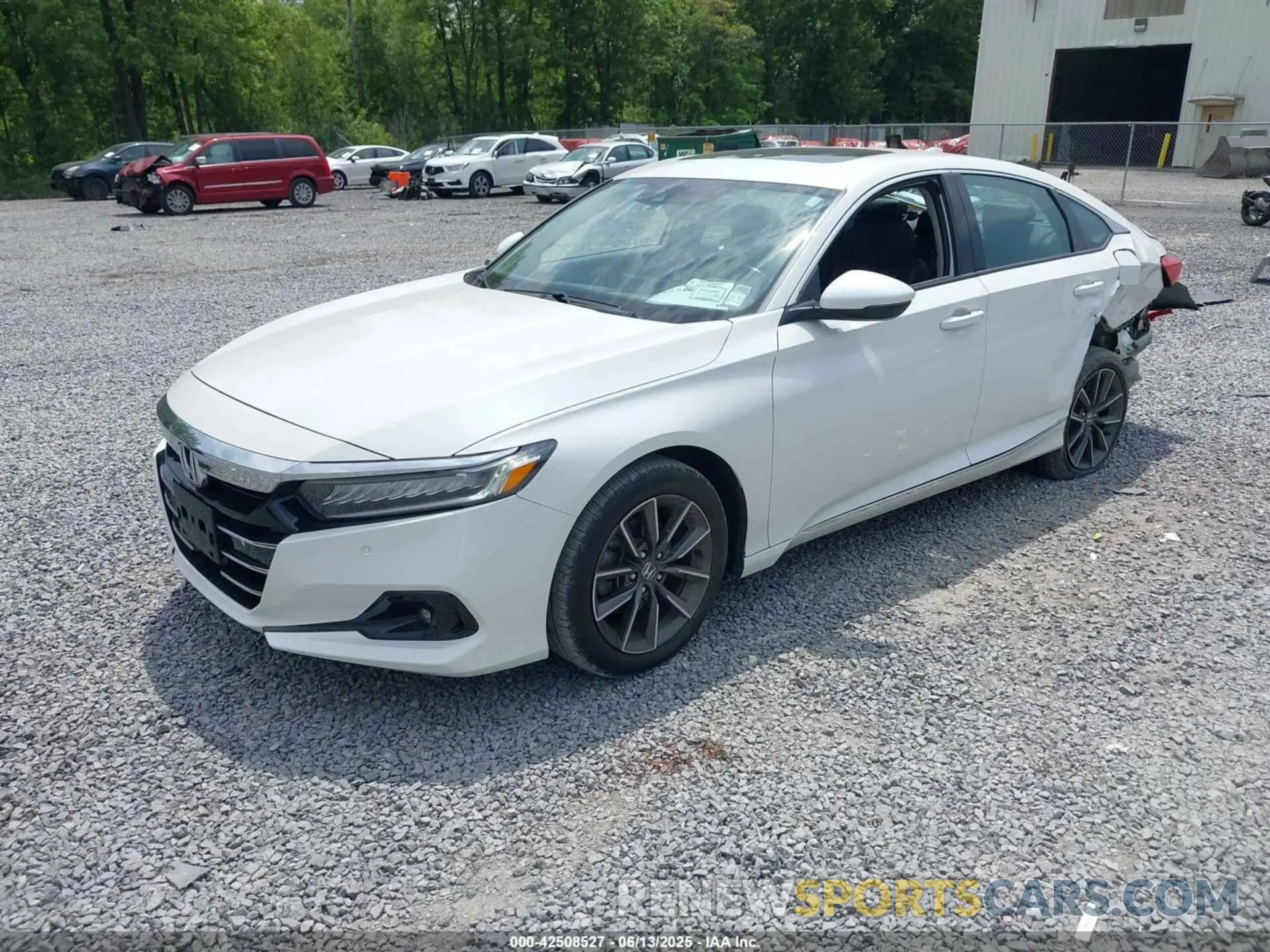 2 Photograph of a damaged car 1HGCV1F56MA007706 HONDA ACCORD 2021