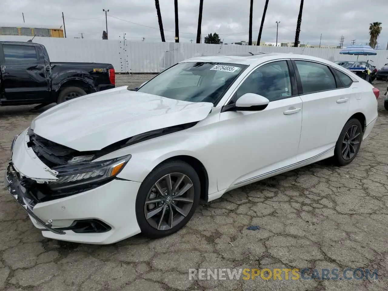 1 Photograph of a damaged car 1HGCV1F56MA026871 HONDA ACCORD 2021