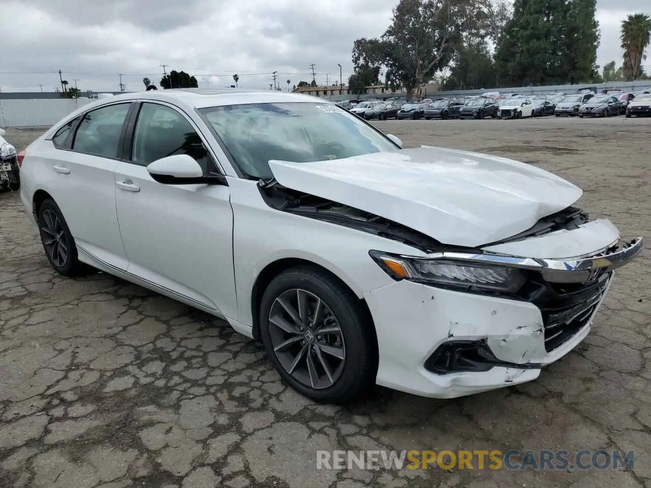 4 Photograph of a damaged car 1HGCV1F56MA026871 HONDA ACCORD 2021