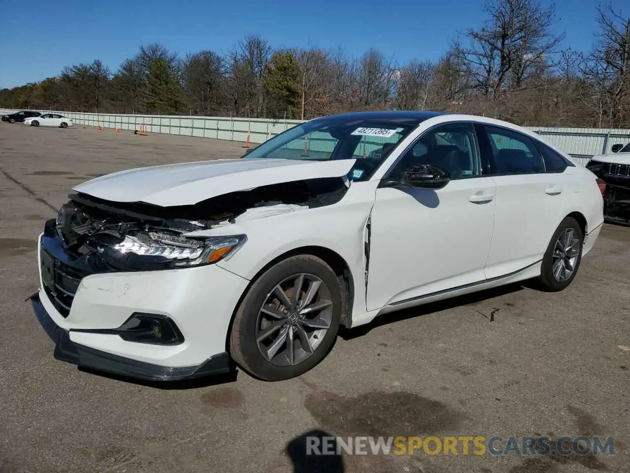 1 Photograph of a damaged car 1HGCV1F56MA050698 HONDA ACCORD 2021