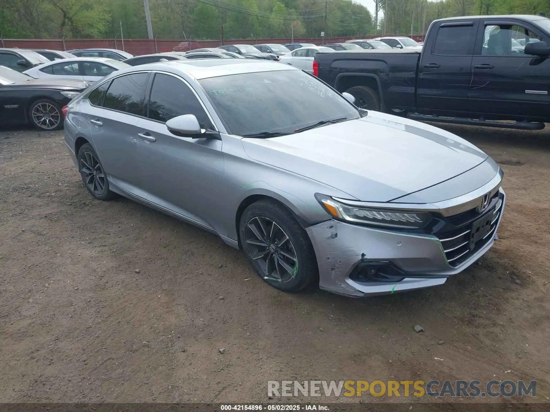 1 Photograph of a damaged car 1HGCV1F56MA065265 HONDA ACCORD 2021