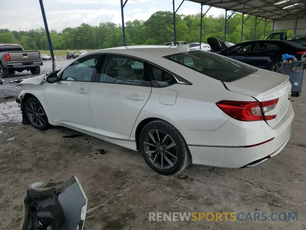 2 Photograph of a damaged car 1HGCV1F56MA088450 HONDA ACCORD 2021
