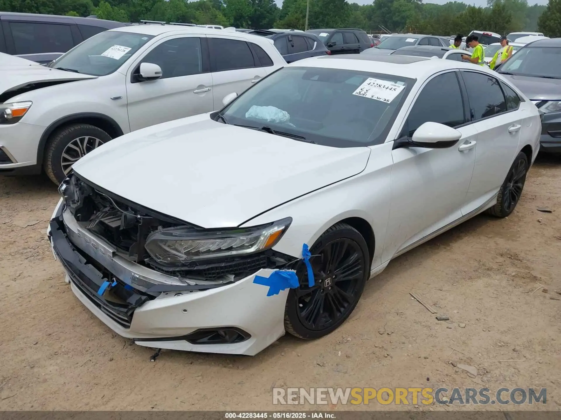 2 Фотография поврежденного автомобиля 1HGCV1F56MA103884 HONDA ACCORD 2021