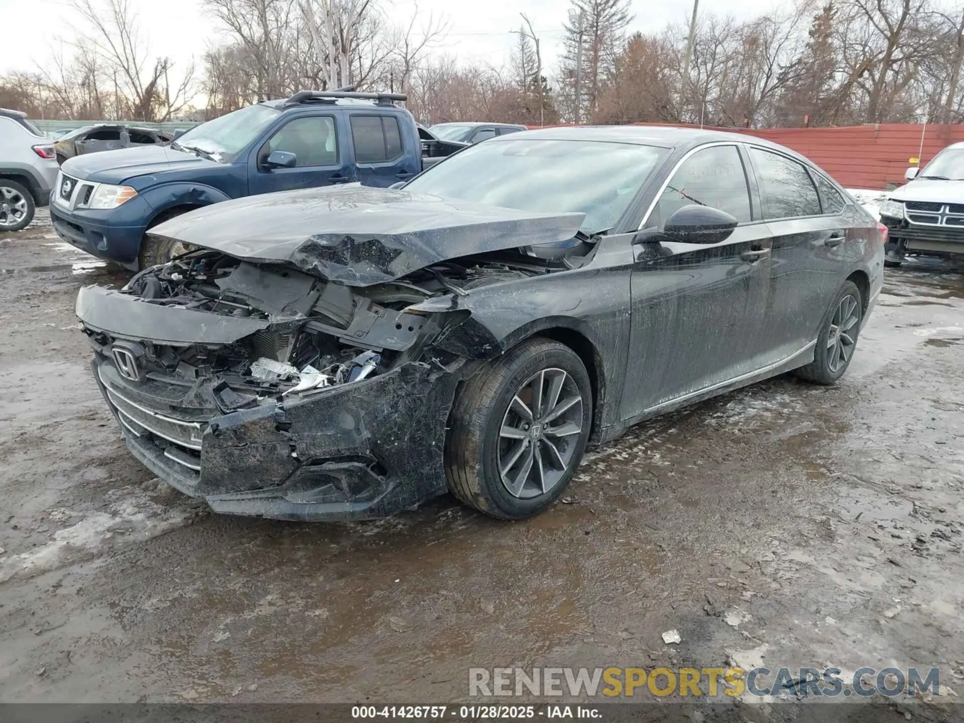 2 Photograph of a damaged car 1HGCV1F57MA006306 HONDA ACCORD 2021