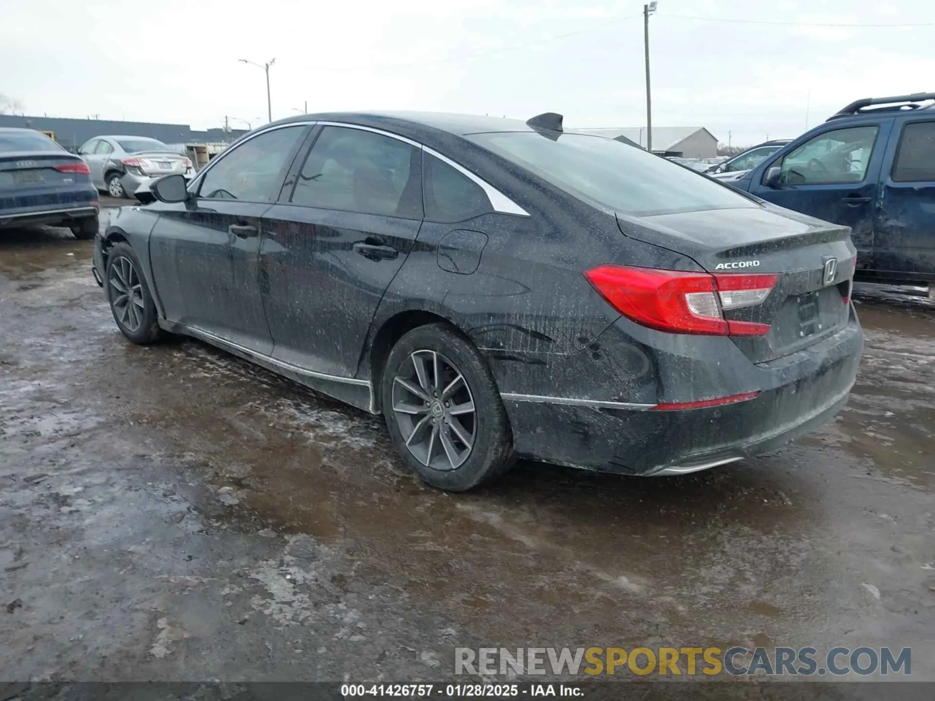 3 Photograph of a damaged car 1HGCV1F57MA006306 HONDA ACCORD 2021