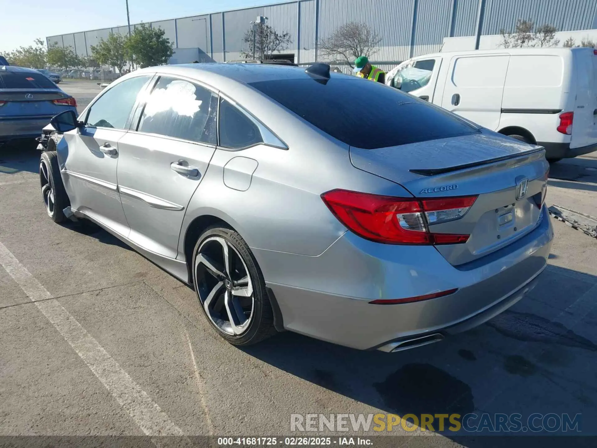 3 Photograph of a damaged car 1HGCV2F30MA021234 HONDA ACCORD 2021