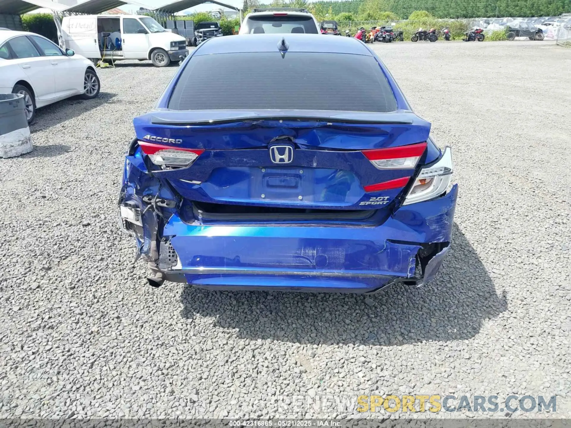 6 Photograph of a damaged car 1HGCV2F30MA032265 HONDA ACCORD 2021
