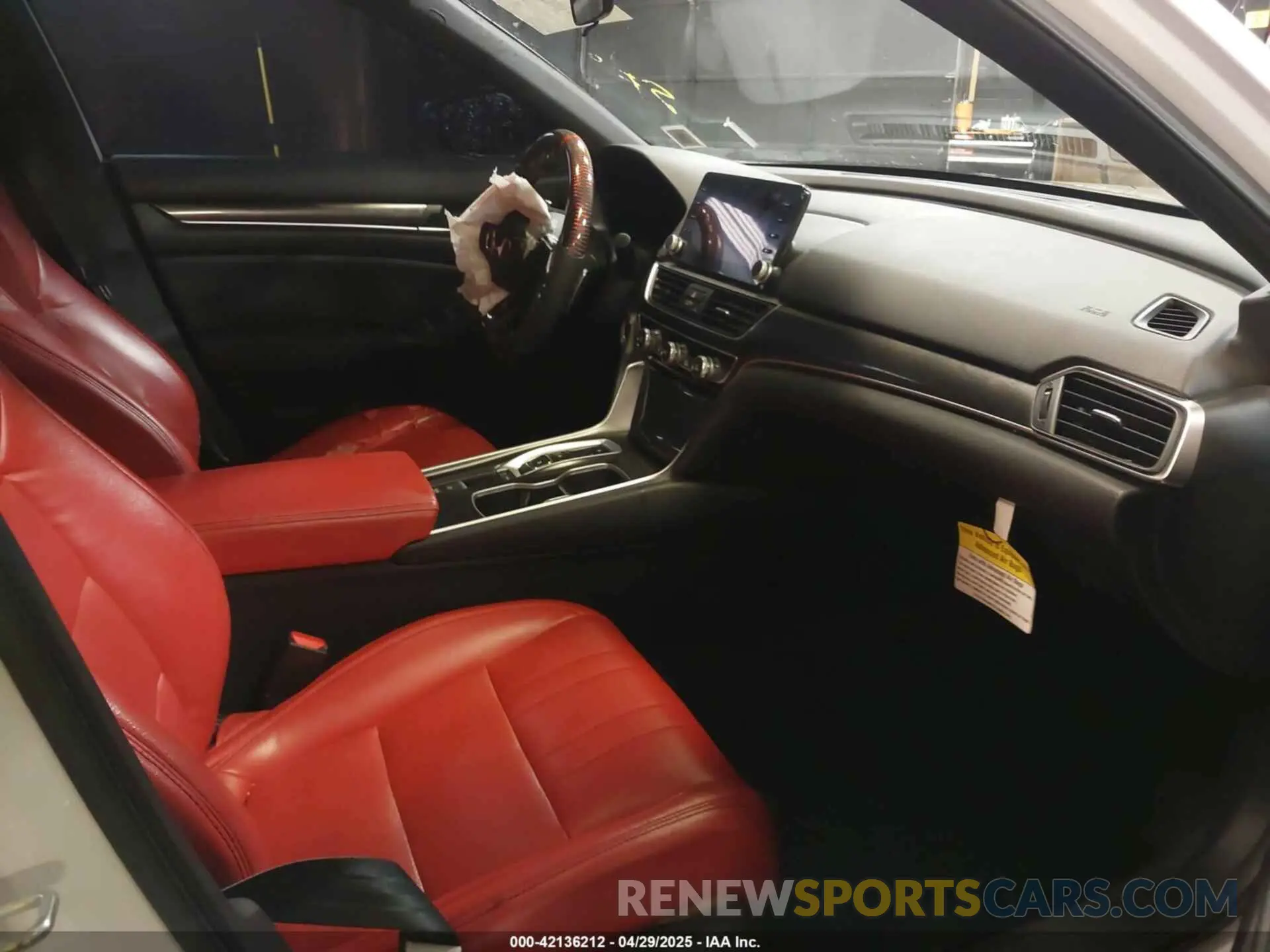 5 Photograph of a damaged car 1HGCV2F30MA033027 HONDA ACCORD 2021