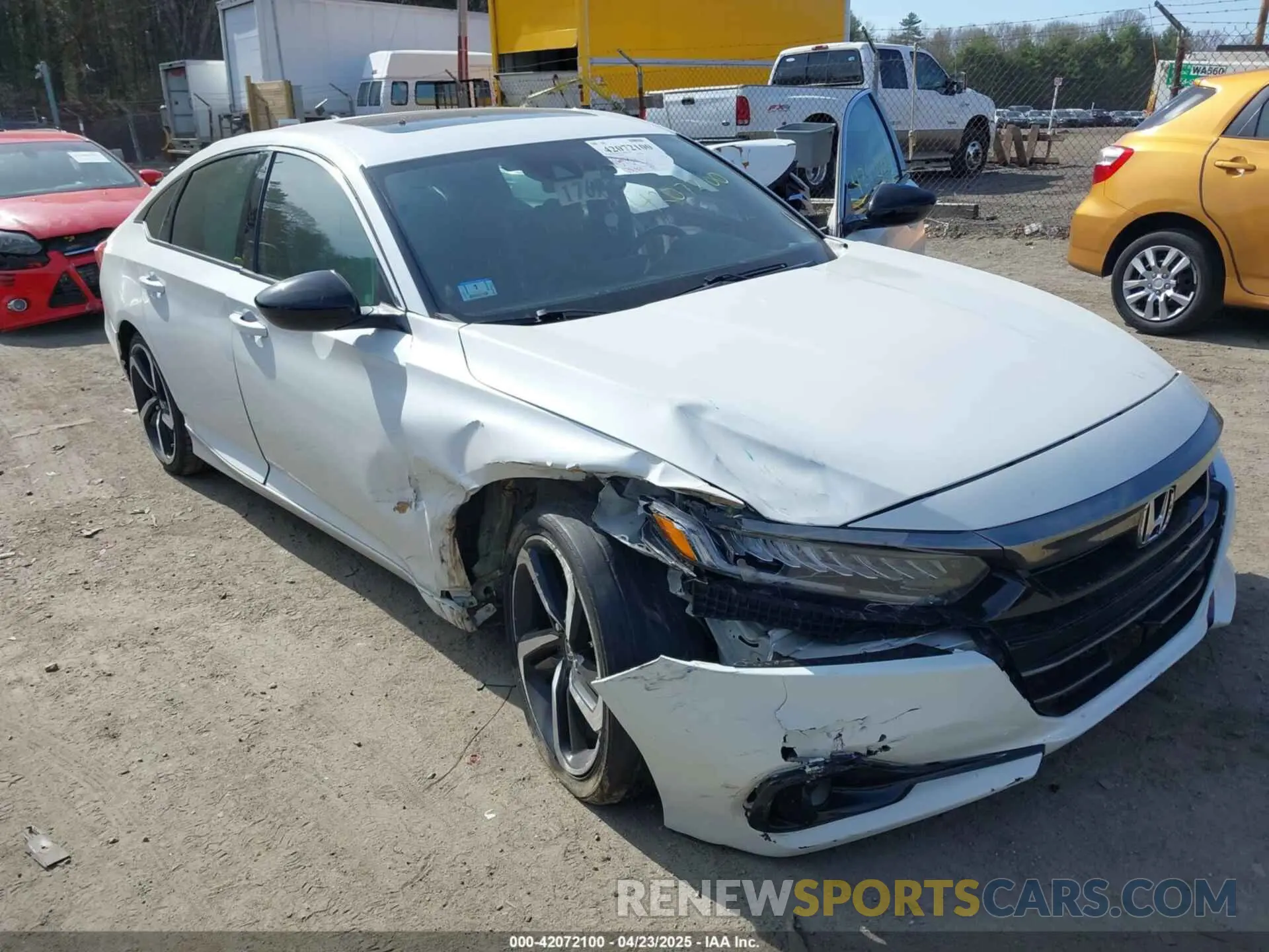 6 Фотография поврежденного автомобиля 1HGCV2F31MA009156 HONDA ACCORD 2021