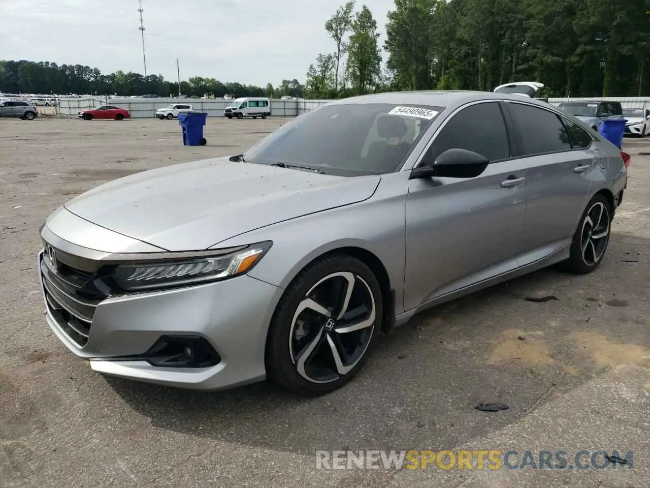 1 Photograph of a damaged car 1HGCV2F31MA026412 HONDA ACCORD 2021