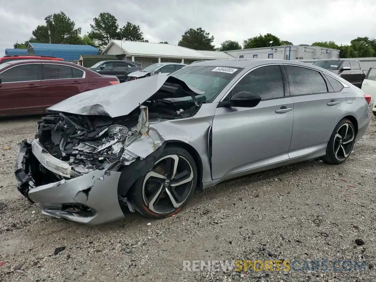 1 Photograph of a damaged car 1HGCV2F33MA011717 HONDA ACCORD 2021