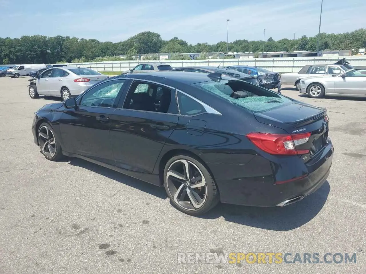 2 Photograph of a damaged car 1HGCV2F33MA015606 HONDA ACCORD 2021