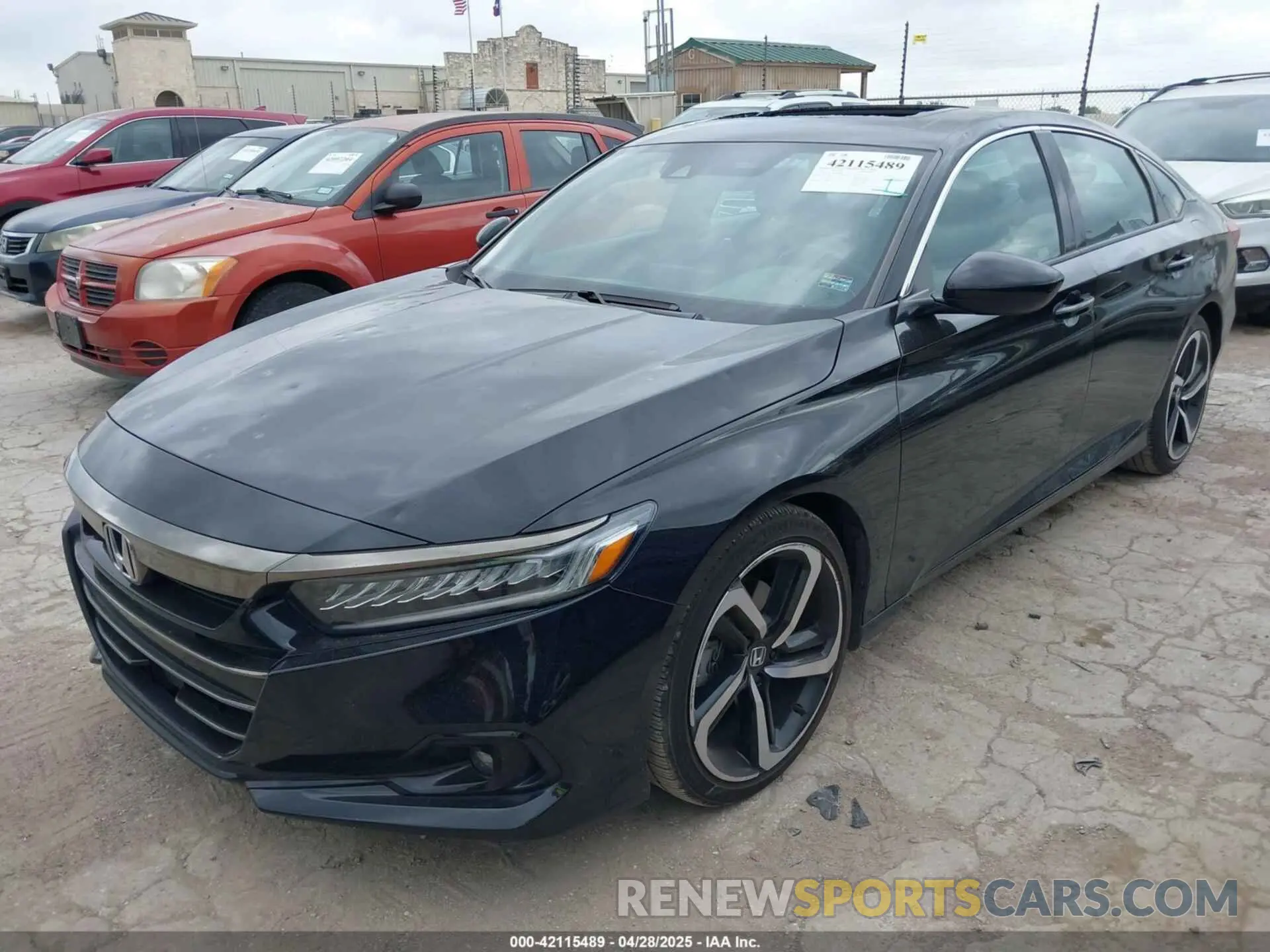 2 Photograph of a damaged car 1HGCV2F33MA028436 HONDA ACCORD 2021
